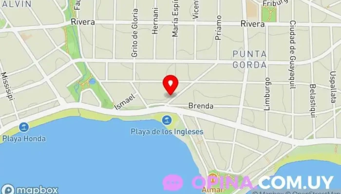 mapa de Haz - Agencia de Desarrollo Médico Laser Clínica dermatológica en Montevideo