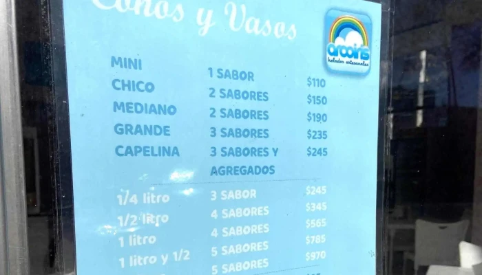 Heladeria Arco Iris Comentario 7 - Col. del Sacramento