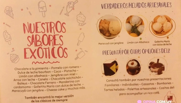 Heladeria Del Abuelo Malvin Menu - Montevideo