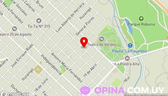 mapa de Hospital ASSE Hospital en Florida