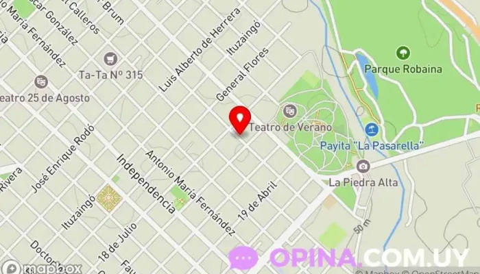 mapa de Hospital Florida 