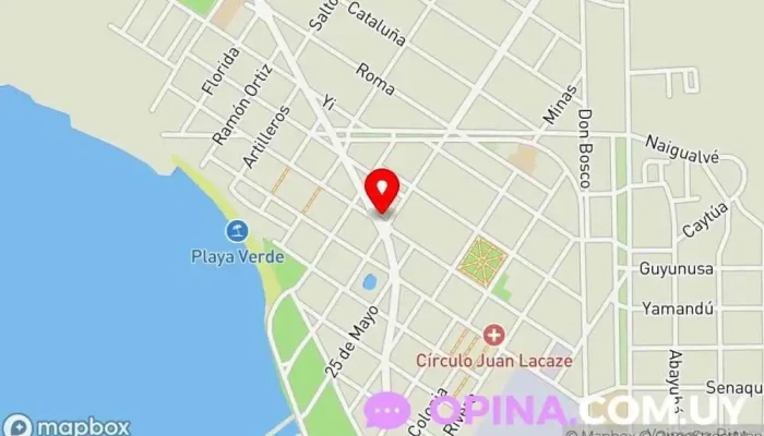 mapa de IAP Academia de estética en Juan L. Lacaze