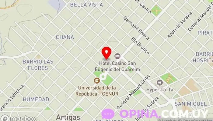 mapa de id Estudio Gráfico Diseñador gráfico en Artigas