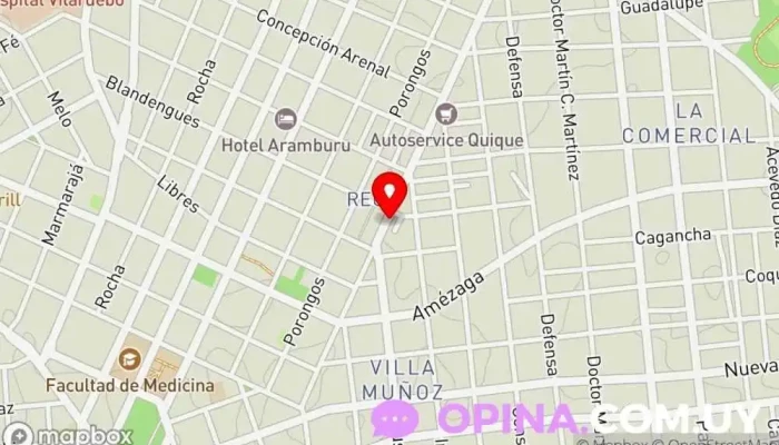 mapa de Idos Mayoristas Importador, Tienda general en Montevideo