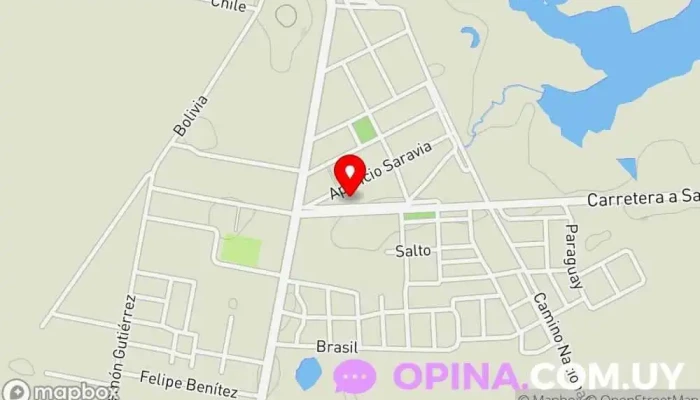 mapa de Iglesia Adventista del Séptimo Día - Isidoro Noblía Iglesia adventista del séptimo día en Isidoro Noblía