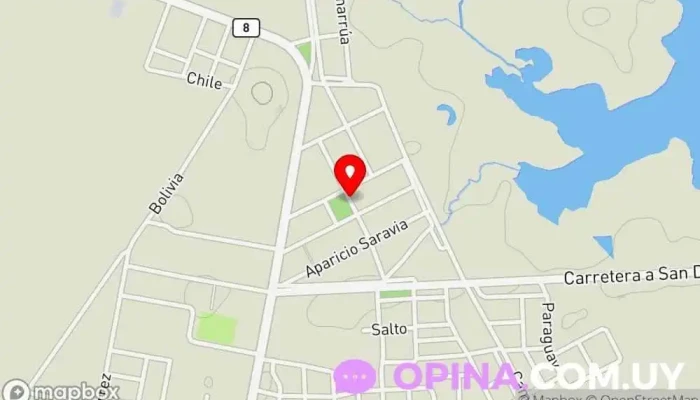 mapa de Iglesia Ntra Sra de Fatima Iglesia en Isidoro Noblía