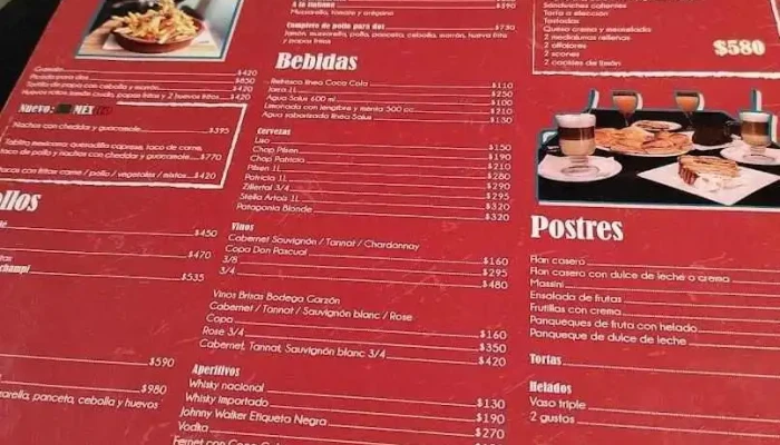 Il Mondo Della Pizza -  Menu - Montevideo