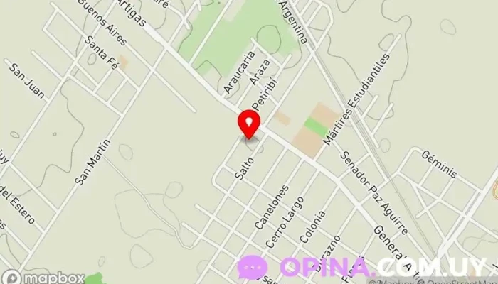 mapa de Impacto GYM Gimnasio en Progreso