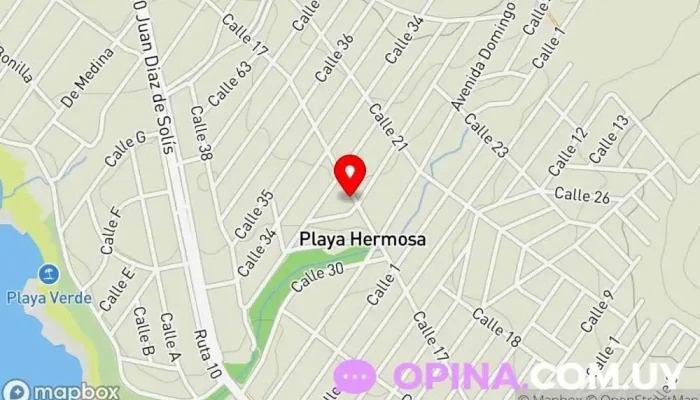 mapa de ImpreMax (kiosco y Papelería) Comercio en Playa Hermosa