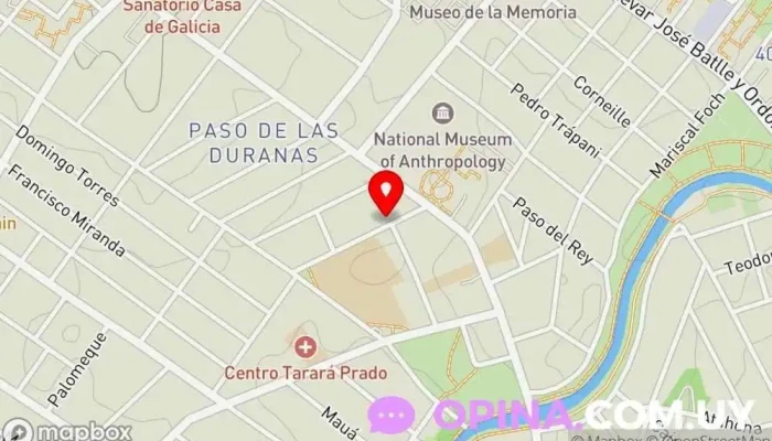 mapa de IMPRENTA SYD Imprenta en Montevideo