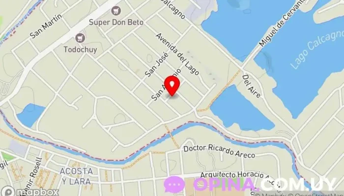 mapa de Inglés Academia de idiomas en Ciudad de la Costa