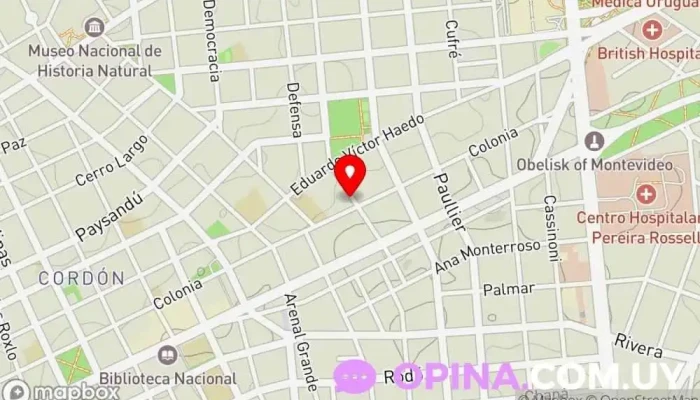 mapa de Inglés Personalizado Academia de inglés, Traductor en Montevideo