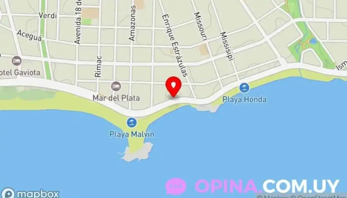mapa de INMOBILIARIA Álvaro EIRALE OCAMPO Agencia inmobiliaria en Montevideo