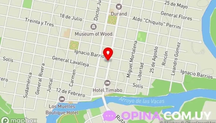 mapa de Inmobiliaria Gabriel Conde Agencia inmobiliaria en Carmelo