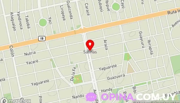 mapa de Inmobiliaria Julieta Agencia inmobiliaria en Salinas