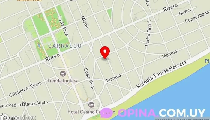 mapa de Inmobiliaria Keymex Agencia inmobiliaria en Montevideo