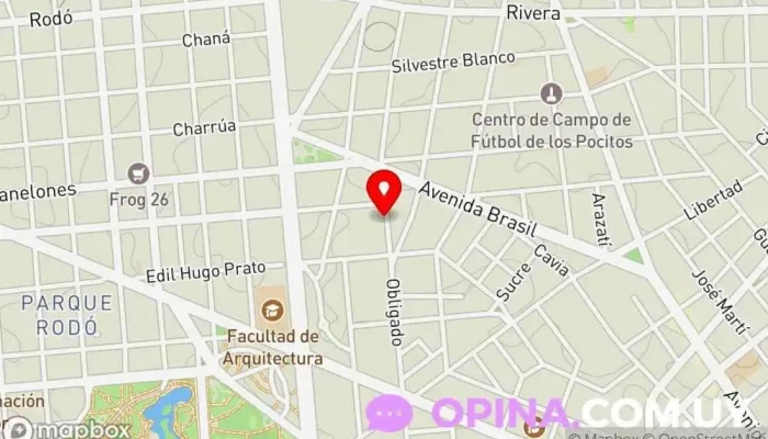 mapa de Inmobiliaria Lozano Agencia inmobiliaria en Montevideo