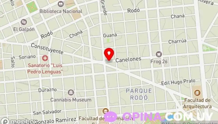 mapa de Inmobiliaria Mas Rodo Agencia inmobiliaria, Consultor inmobiliario, Agencia inmobiliaria especializada en alquileres en Montevideo