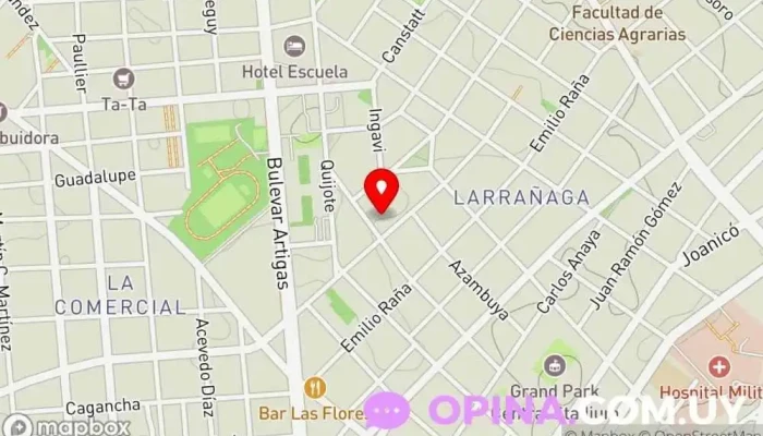 mapa de Inmobiliaria Mi Casa Ya Agentes inmobiliarios en Montevideo