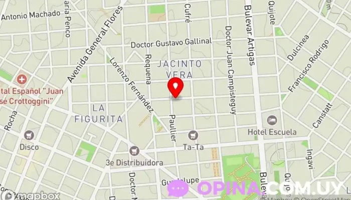 mapa de Inmobiliaria Pactum Agencia inmobiliaria en Montevideo