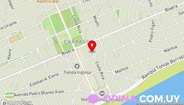 mapa de Inmobiliaria Perez del Castillo Agentes inmobiliarios, Agencia inmobiliaria en Montevideo