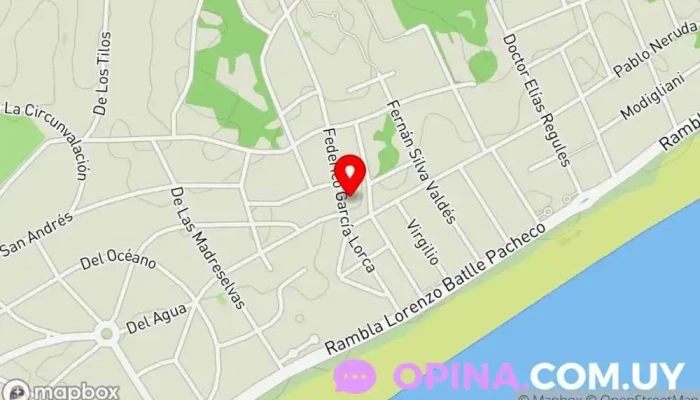 mapa de INMOBILIARIA Rincón del Indio Agencia inmobiliaria en Punta del Este