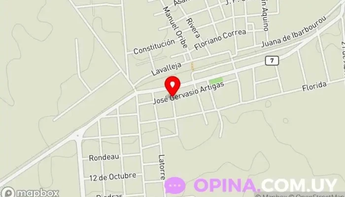 mapa de Inmobiliaria Valiente Agencia inmobiliaria, Promotora inmobiliaria en Fray Marcos