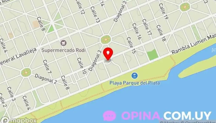 mapa de Inmobiliaria Voila Inmobiliaria en Parque del Plata