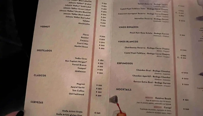 Innato -  Menu - Montevideo