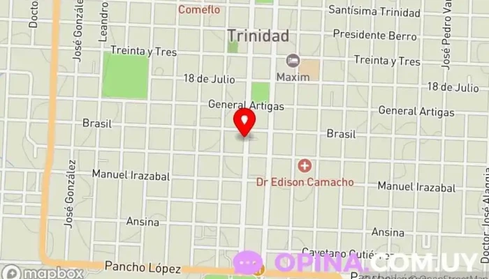 mapa de Instituto Cultural Gnostico Trinidad Escuela en Trinidad