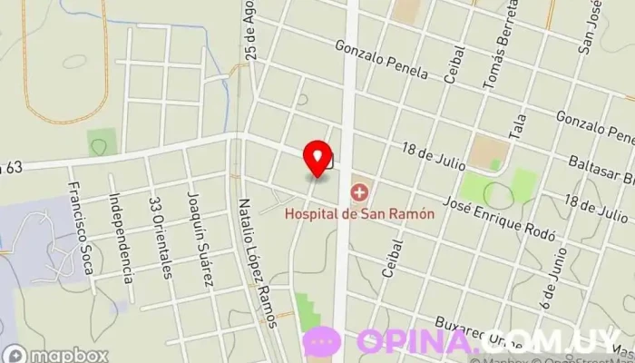 mapa de Instituto de Inglés Golden Age Academia de idiomas en San Ramón