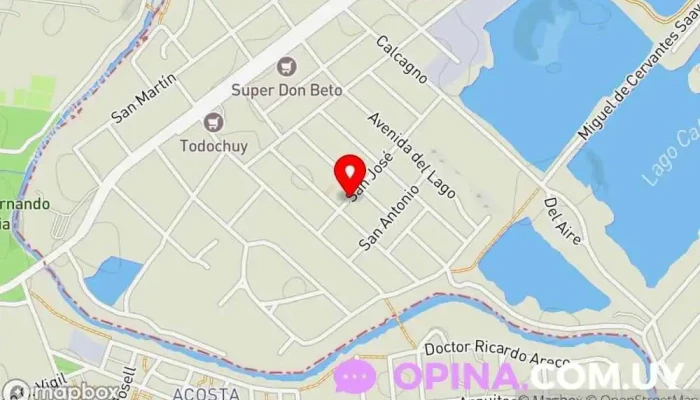 mapa de Instituto De Ingles Paso Carrasco Escuela en Ciudad de la Costa