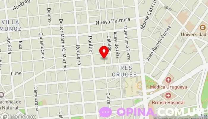 mapa de Instituto Highlight Centre Escuela en Montevideo