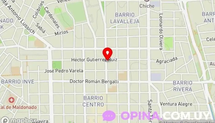 mapa de Instituto Latinoamericano Escuela en Maldonado