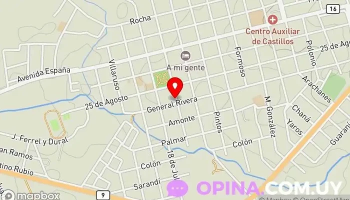 mapa de Instituto Libre Escuela, Instituto de secundaria en Castillos