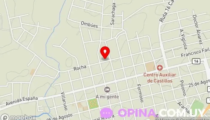 mapa de Instituto Sankalpa Escuela en Castillos