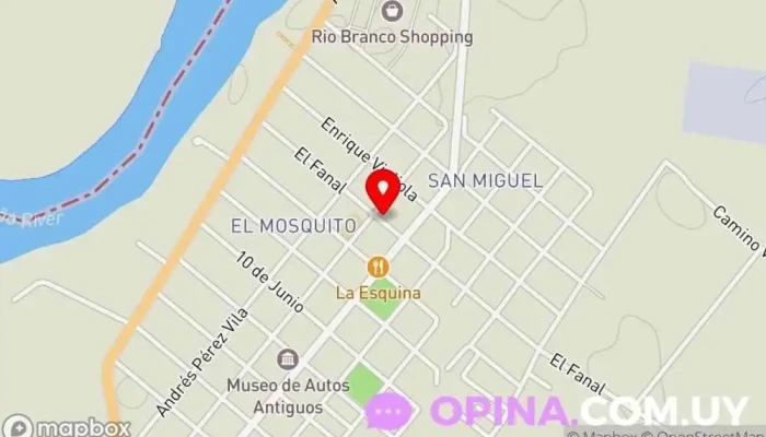 mapa de Intergraf Academia de informática en Rio Branco