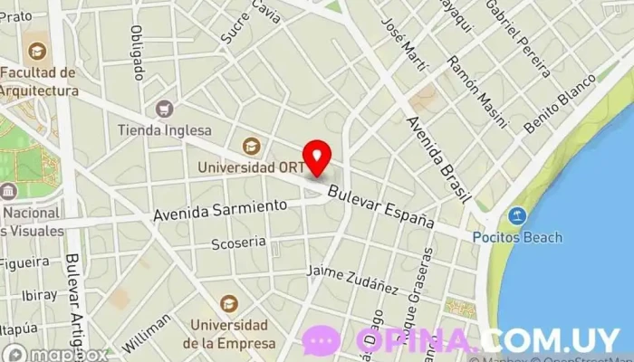 mapa de Invisalign - Damon System - Ortodoncia Uruguay Clínica dental en Montevideo