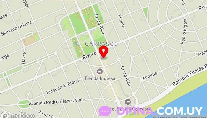 mapa de Invisalign Montevideo Clínica dental en Montevideo