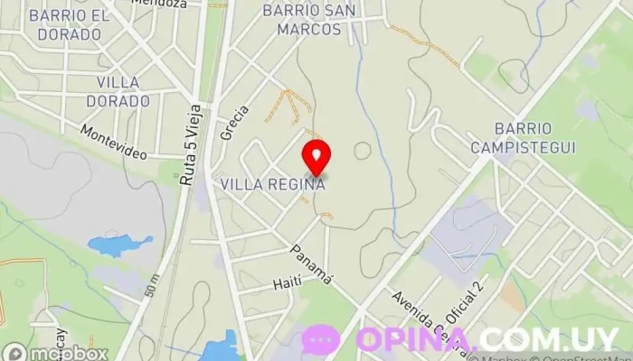 mapa de Jardín 307 Escuela en 18 de Mayo