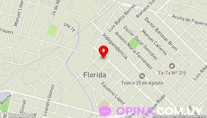 mapa de Jardín Collage Centro de educación preescolar en Florida