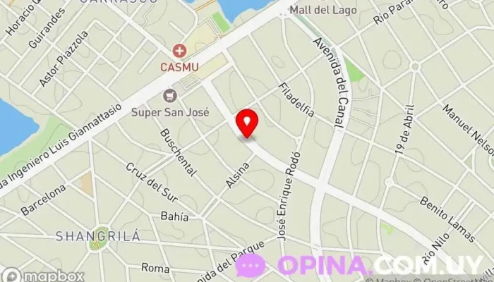 mapa de Jardín de Infantes Cielo Azul Centro Head Start, Jardín de infancia en Ciudad de la Costa