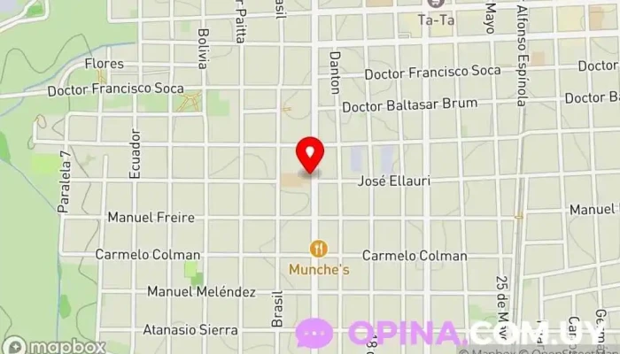 mapa de Jardin De Infantes N°272 Escuela en Las Piedras