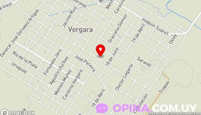 mapa de Jardín N° 91 - Vergara Jardín de infancia en Vergara