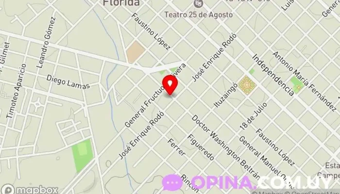 mapa de Jardín Pulgarcito Guardería en Florida