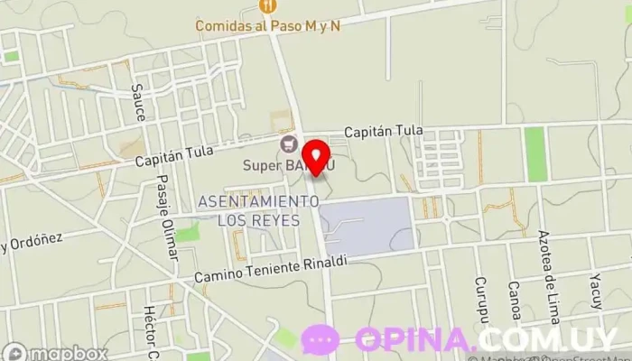 mapa de JDG Bazar Papelería en Montevideo