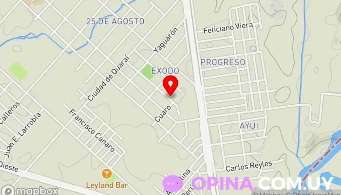 mapa de JessDecoArt Papelería en Artigas