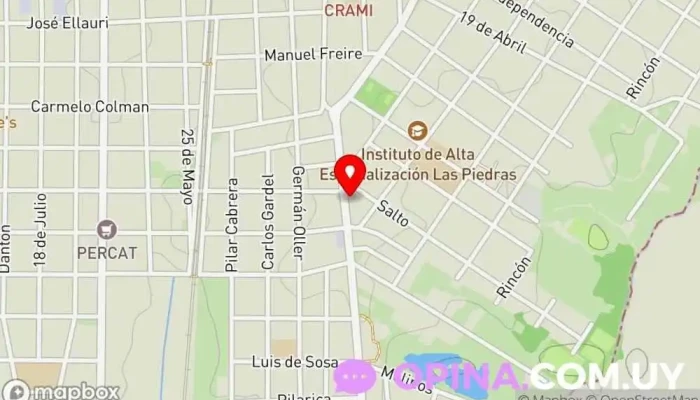 mapa de JIREH Papelería en Las Piedras