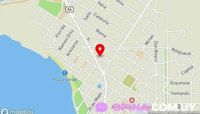 mapa de juan lacaze Condominio en Juan L. Lacaze