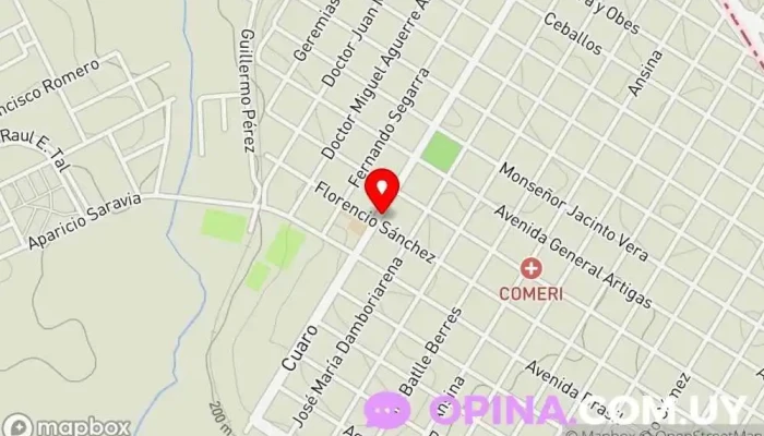 mapa de Juguetería y Papelería Antomila Papelería, Tienda de regalos, Juguetería en Rivera